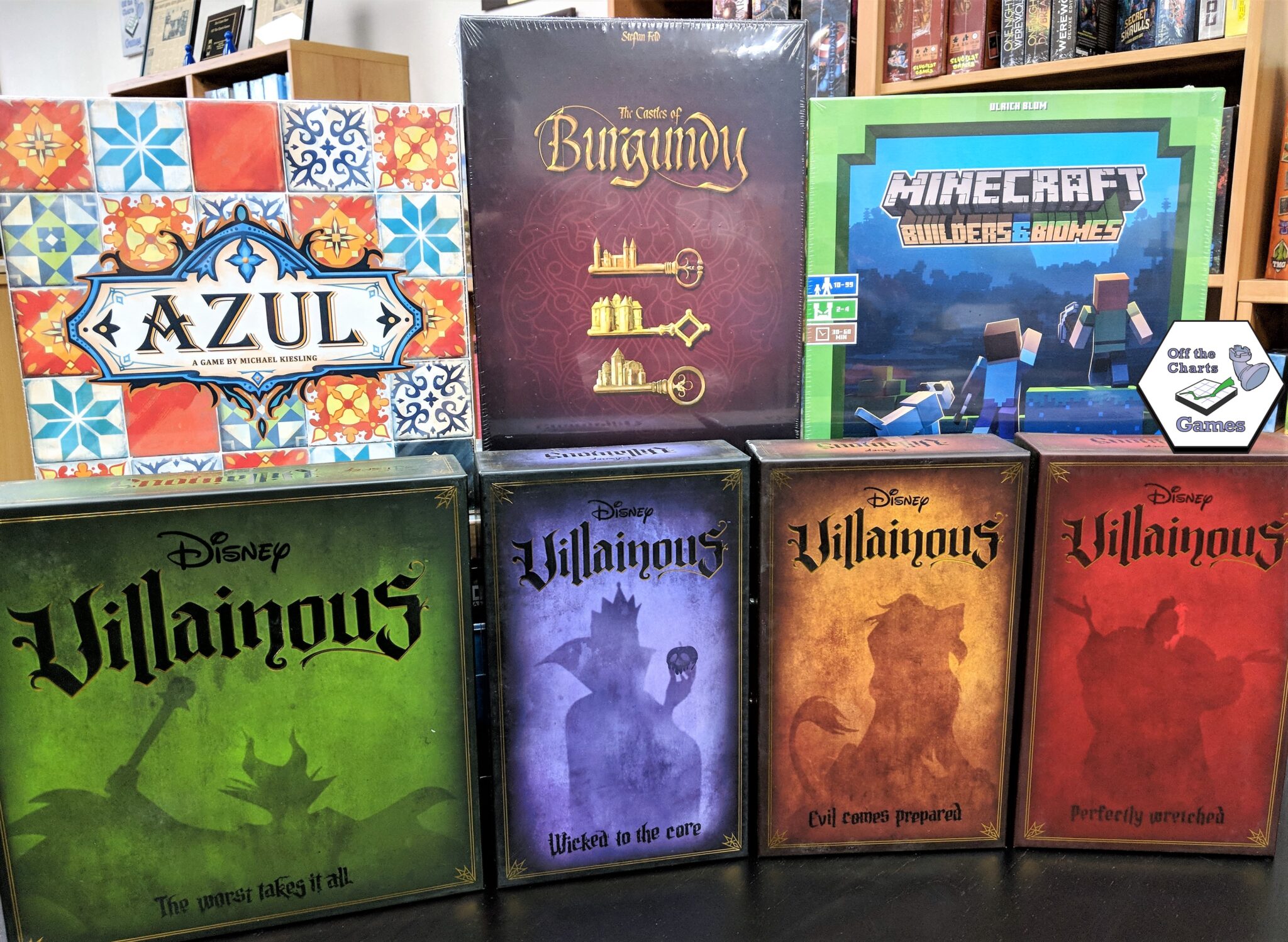 Board Games Arrivals Off The Charts Games