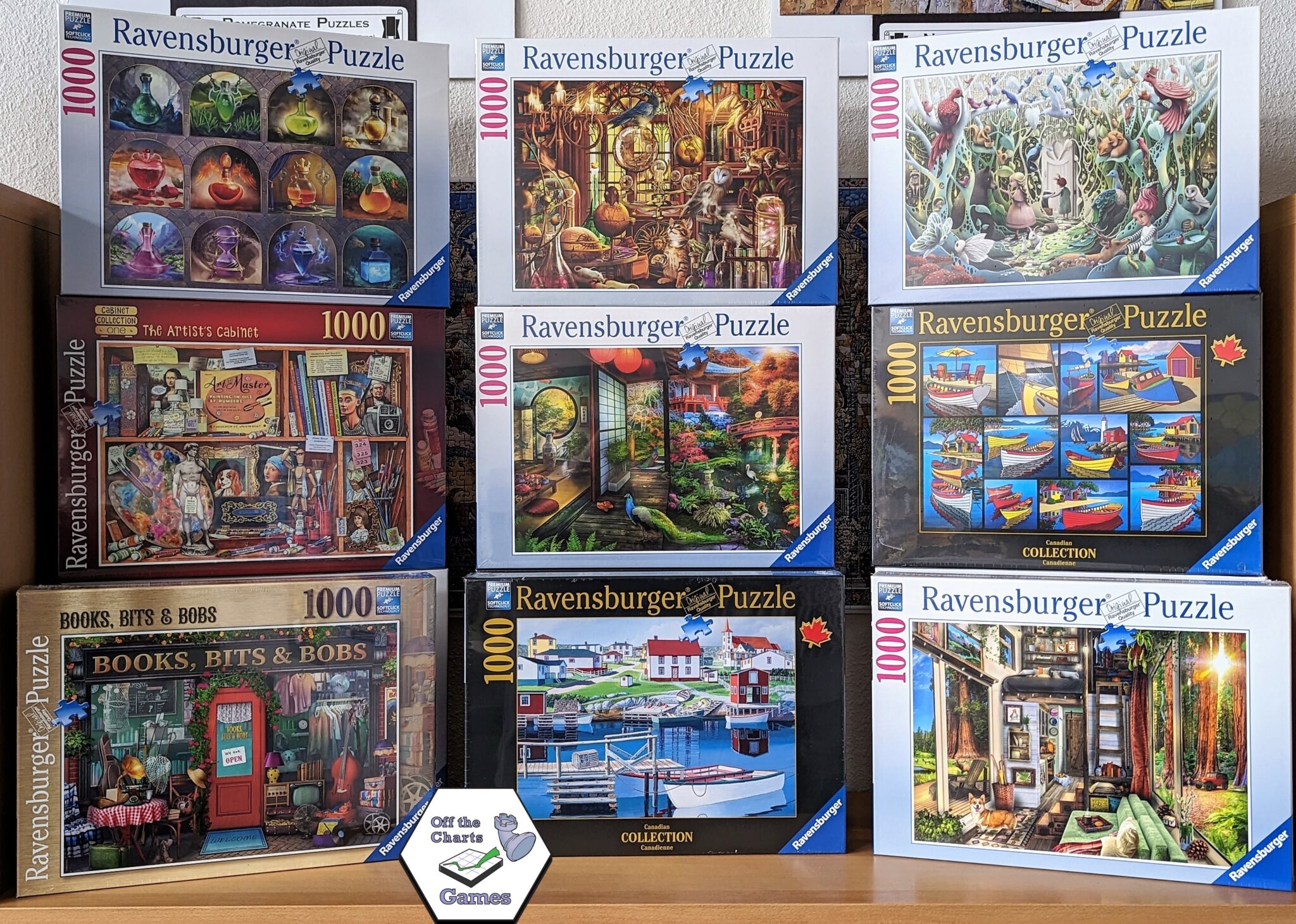 Jigsaw Puzzles Ravensburger Off The Charts Games