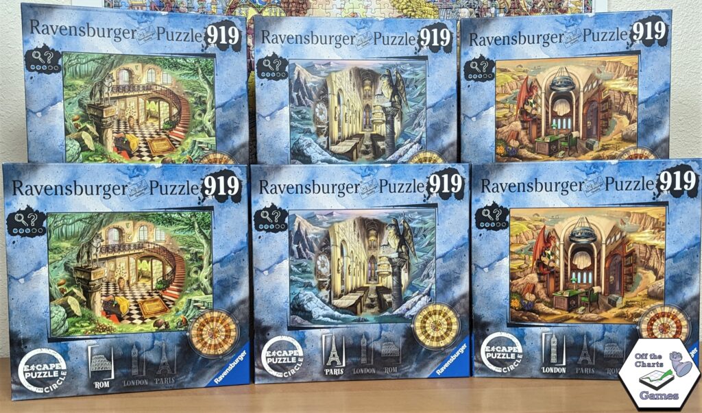 Ravensburger Jigsaw Puzzles: ESCAPE The Circle Trilogy – Off The Charts  Games